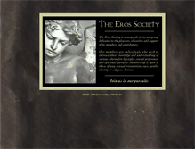 Tablet Screenshot of erossociety.org